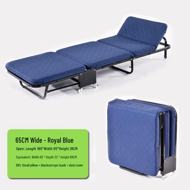 OEING Single Three-Fold Portable Folding Bed