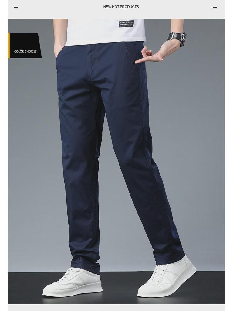 Men's High-End Slim Stretch Casual Pants - Stylish & Trendy All-Match 2023 Design