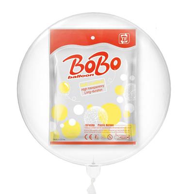 Bobo Balloon Transparent Bubble Bobo Balloon Praty Clean Bobo Balloon for Baby Shower Wedding Birthday Party Decor 10/25/50pcs