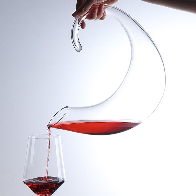 Skorpion Dekanter Kristallglas Handgeblasen Kreativer Hahn Wein Dekanter für Rotwein Belüfter