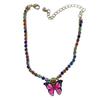 1PC Colourful Butterfly Pendant Anklet for Women Beach Foot Jewelry Bracelet Fashion Party Jewelry