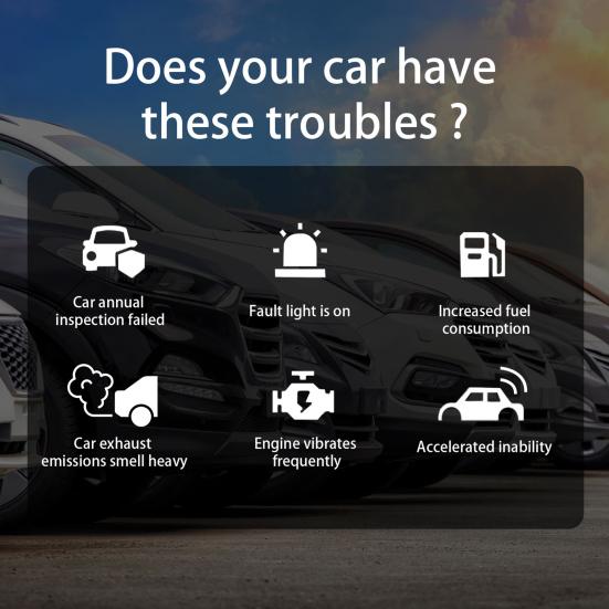 Catalytic Converter Cleaner Safe To Use Effective Auto Parts Engine Cleaner Fuel Exhaust System Treatment Oil Additive