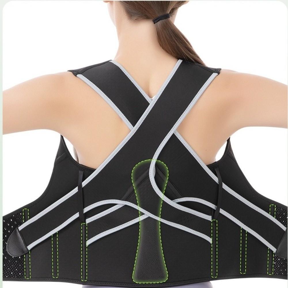 Volle Rückenstütze Haltungskorrektor Oberer Rückenstütze Skoliosekorrektur Für Frauen/Männer