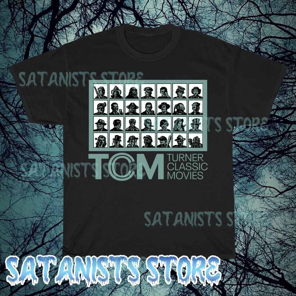 New STCM Classic Movies Turner logo 1 Men#039;s Tshirt funny size S to 5XL Unisex T-Shirt XL