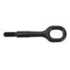 Towing Eye Hooks Front Bumper Towing Bar 1Pc 1077570-00-D Black Coating Towing Ring For Tesla Model 3 Y S X 2017-2023