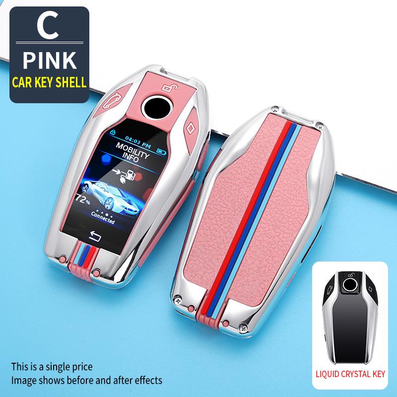 Compatible Key Case for BMW 7 Series 730li/740, 5 Series 535LE, 6 Series GT, X3/X5/X7