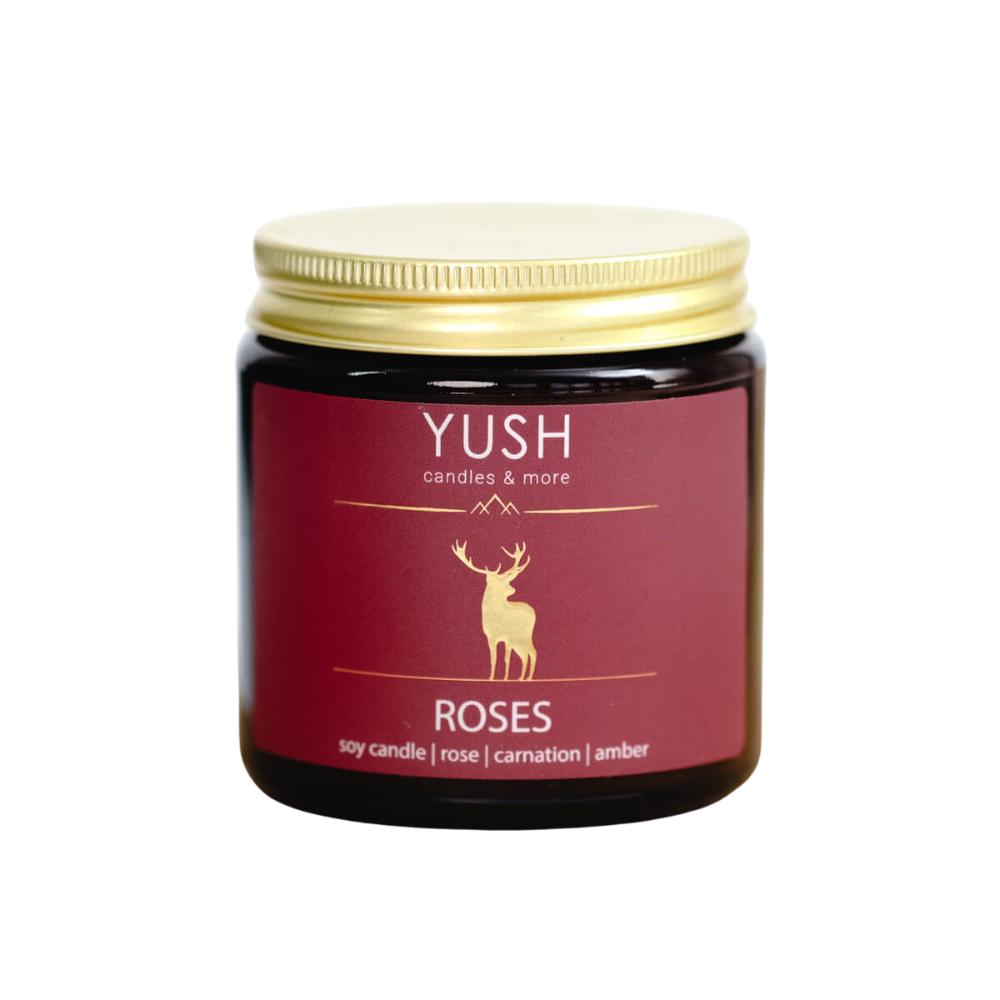 Roses - świeca sojowa 120ml