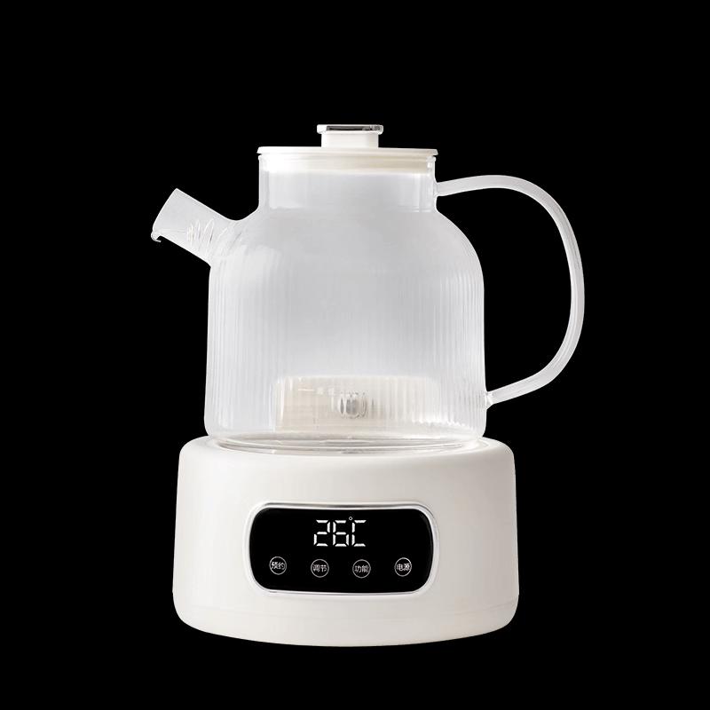 olayks 1,2L Vollglas Gesundheitswasserkocher CN-Stecker (Adapter enthalten)