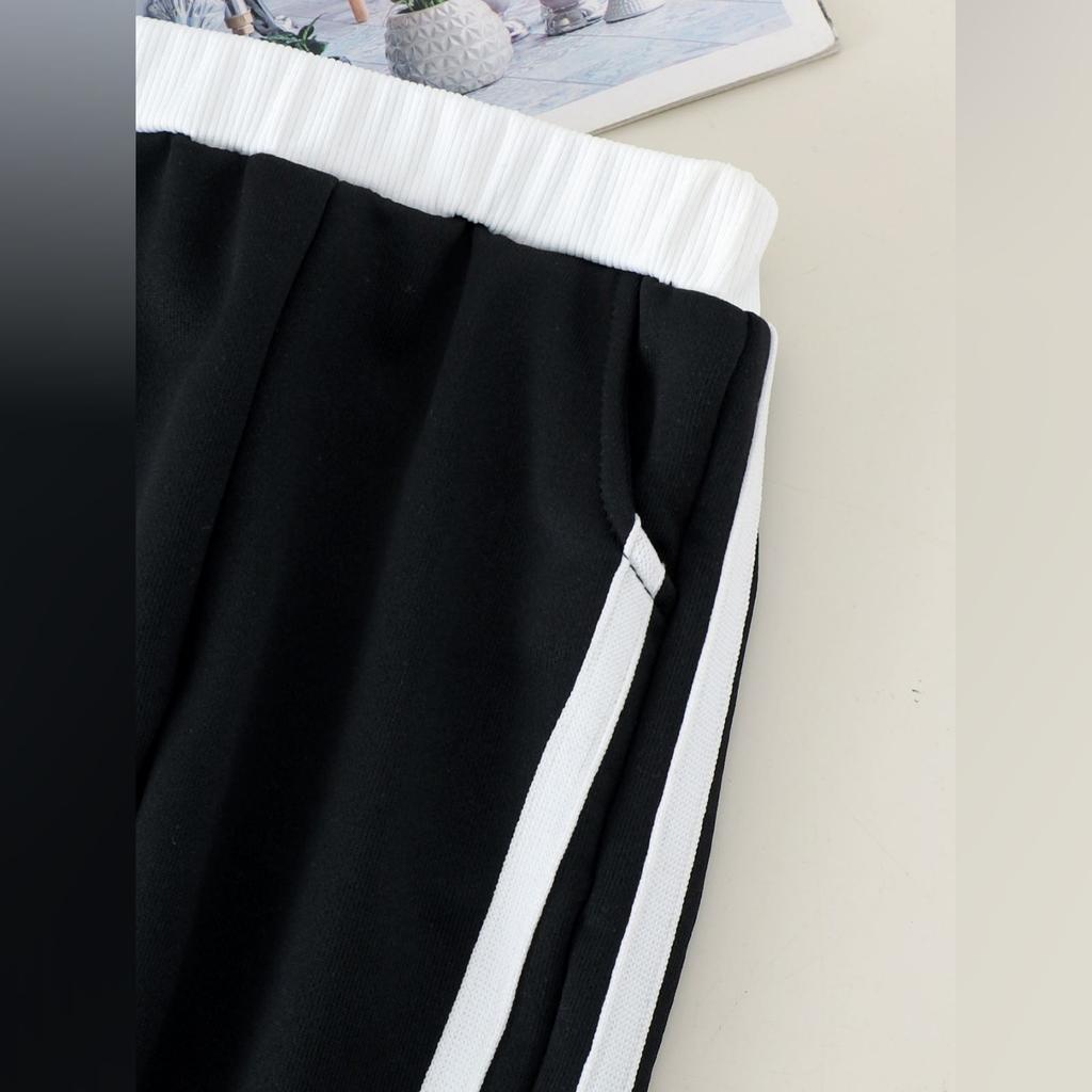 Kids Casual Long-Sleeve Set, Comfortable Daily Wear Outfits