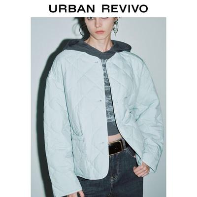 UR Women's Diamond Quilted Padded Jacket