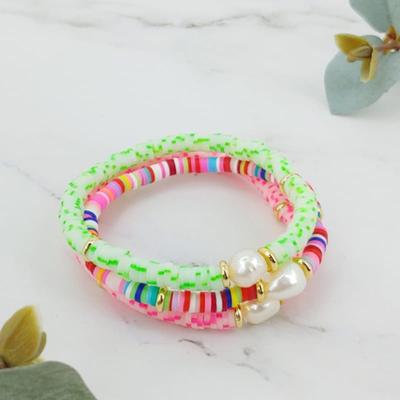 LALA Pearl Bead Bracelet B (Set of 3) - ETC