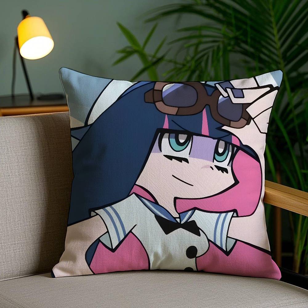 P-Panty S-Stocking Anime Pillow Case Anti-dustmite Invisible Zipper Sofa Bed