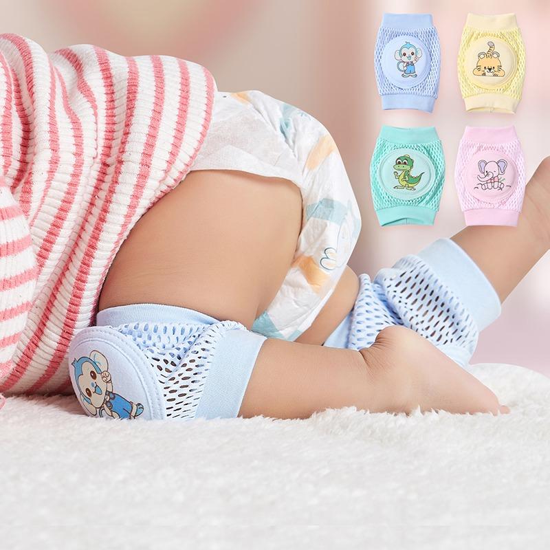 Knieschoner für Babys, Kinder-Knieschoner, atmungsaktives Mesh-Knieschoner für Kinder, die krabbeln und laufen, Knieschoner für Kleinkinder