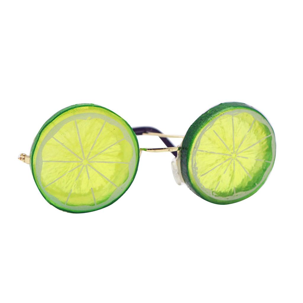 Creative DIY Funny Glasses Lemon Shaped Picture Frame Photography Props Party Graduation Wedding Bride Photo Props Decoration
