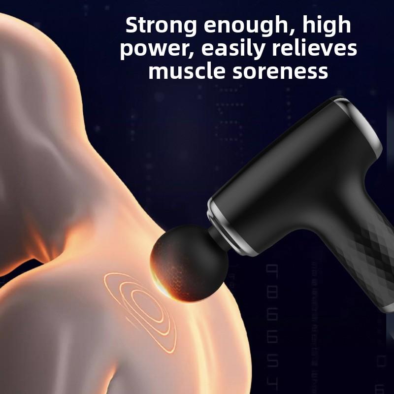 Mini Faszienpistole Aufladen Multifunktional Fitness Yoga Klein Tragbar Nacken Membran Massagepistole Muskelentspannung Massage