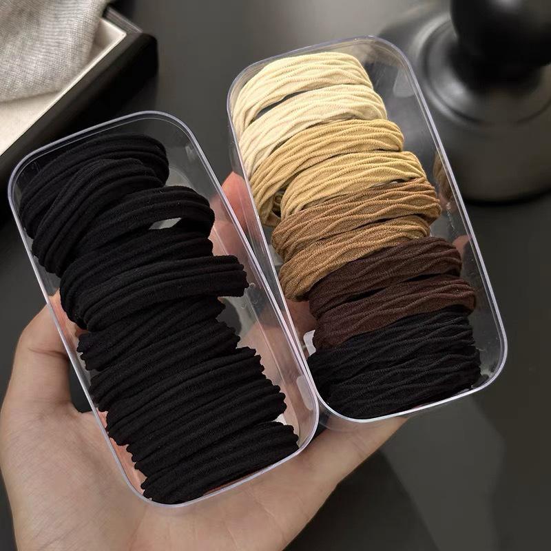 Women High Ponytail Hair Tie, High Elastic Durable Rubber Band Elegant High-End Daily Hair Accessories New Arrival