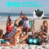 70W Bluetooth Speaker, IPX6 Waterproof and Dustproof, Loud Volume, W-KING Portable Stereo Speaker [Party Lights, Microphone Port, 42 Hours of
