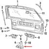 For 1994-1998 Jeep Grand Cherokee Rear Hatch Lift Gate Latch Lock Part # 4883254