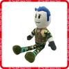 Roblox Plush Toy Military Style Stuffed Doll Game Character Soft Cartoon Figure For Game Fans Birthday Gift Room Decor