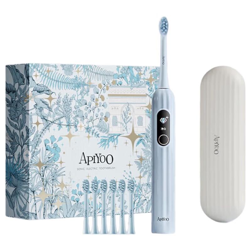 

ApiYoo S1 Smart Digital Display Sonic Electric Toothbrush