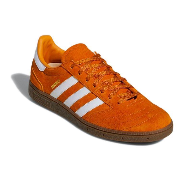 adidas Busenitz Vintage Focus Orange Gum Herren Sneakers Wolkenweiß H03347