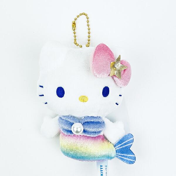 Sanrio Hello Kitty Mascot Collection Mermaid Rainbow Plush Mermaid Yumekawa Sanr