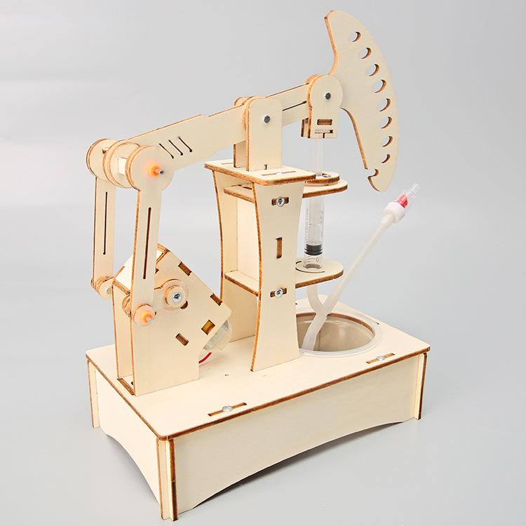 Pumping Machine Science And Technology Small Production Children's Science Experiment Teaching Toys Young Students Handmade Diy Material Bag