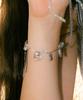 Pearly More Clear Ice Chain Bracelet_Pm24B005Hs