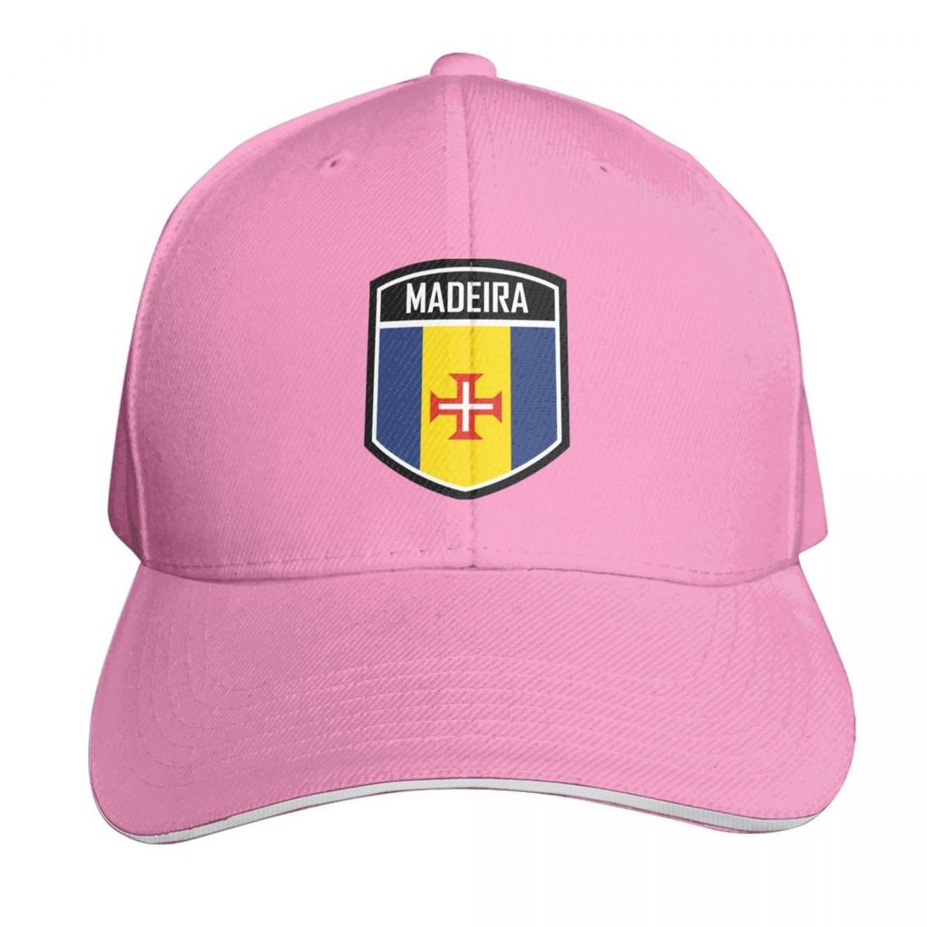 Madeira Flag Emblem Baseball Cap Trucker Hat funny hat Hat Luxury Brand foam party Unisexs Tennis Womens
