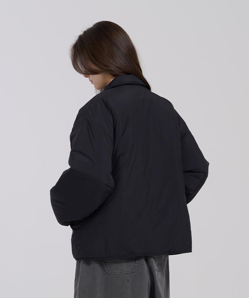 Levhearted Bridge Padded Jacket - Black