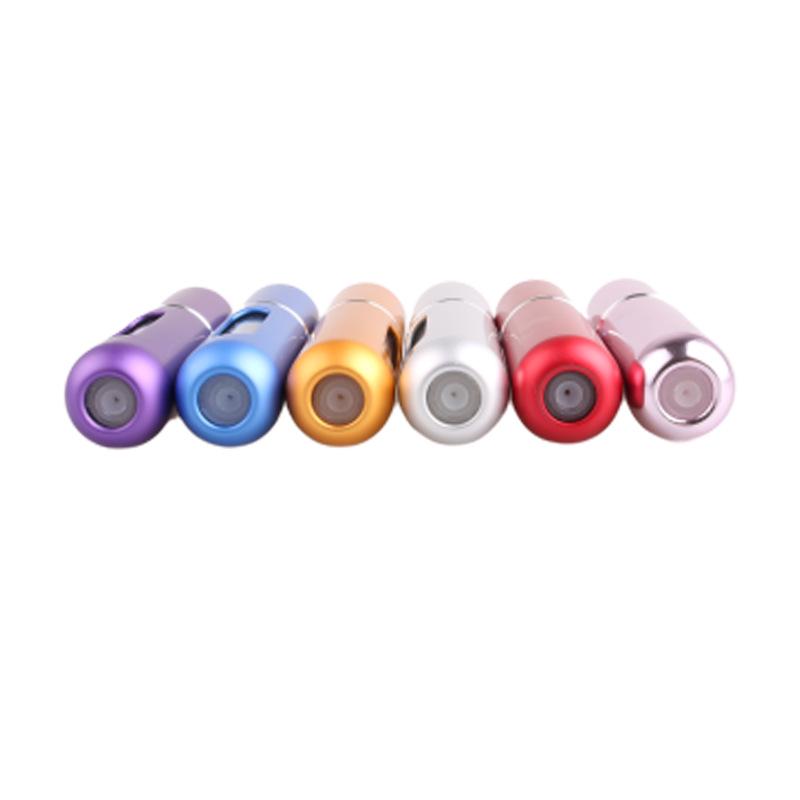 5ml Refillable Aluminum Perfume Spray Bottle with Self-Pump Function