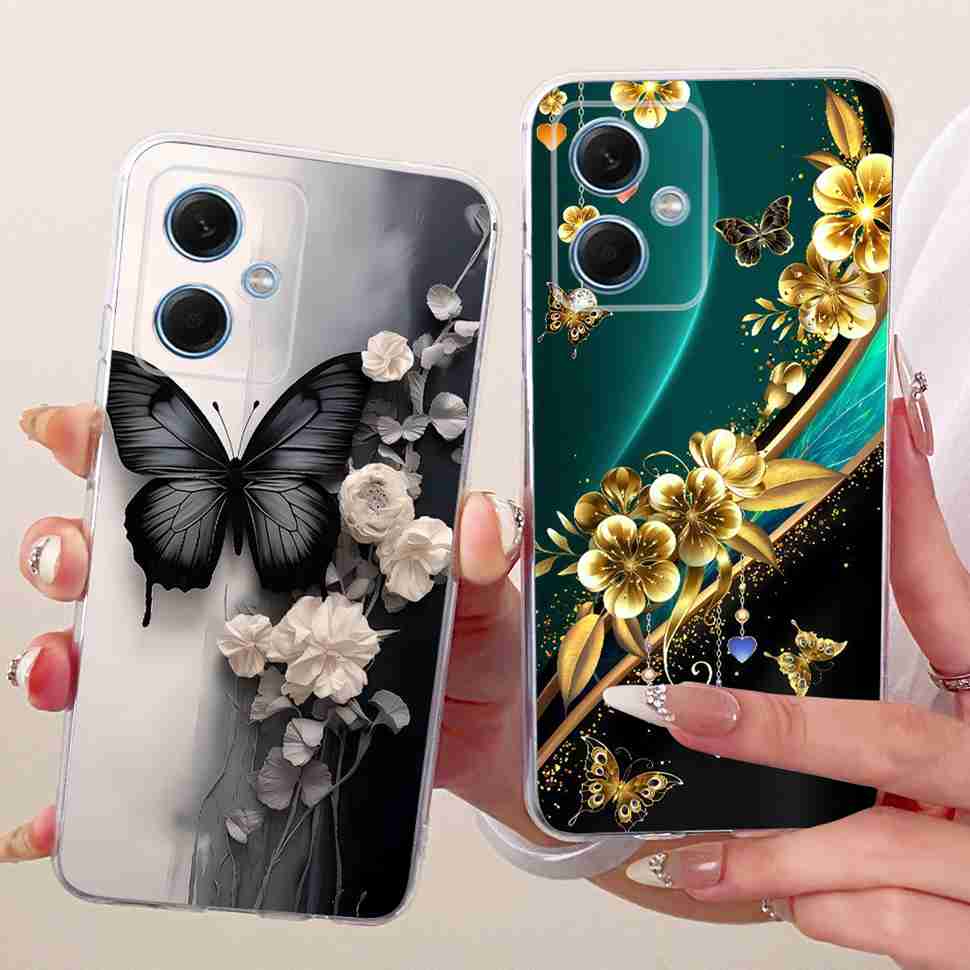 Fashion Simple Style For Redmi Note 12 5G Case Silicone TPU Back Cover For Redmi Note12 5G 22111317I 22111317G Phone Casing