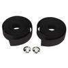 Road Bicycle Handlebar Wrap Tape with Silver Handle Plug EVA PU Antislip Shock Absorption for Mountain Bike Cycling