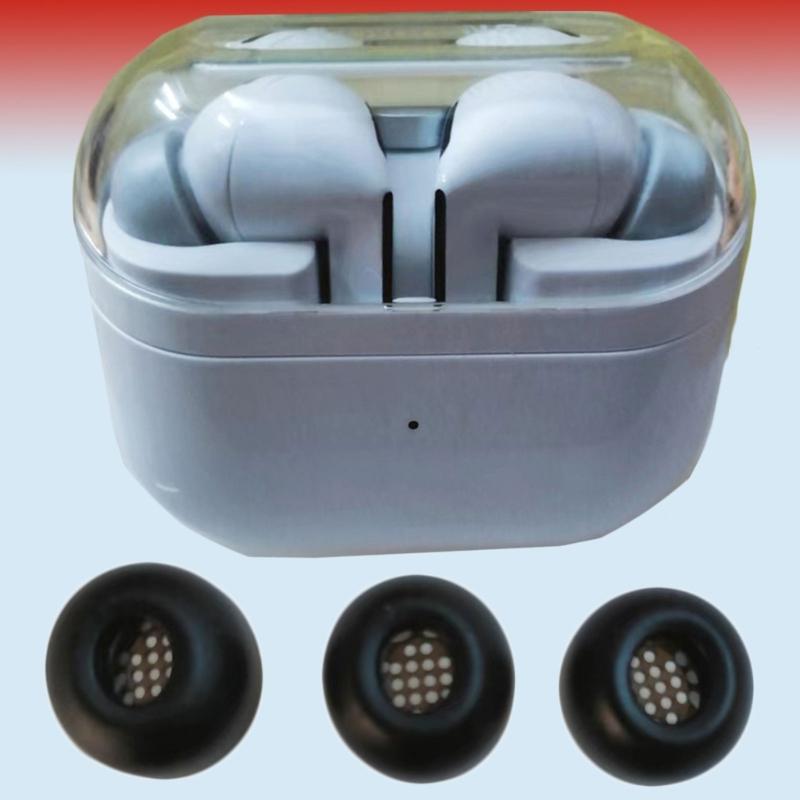 3 Pair Soft Sponge Memory Foam Earbud Tips Covers Sleeve Earpieces Superior Noise Cancellation Soft Long Wear for Buds 3