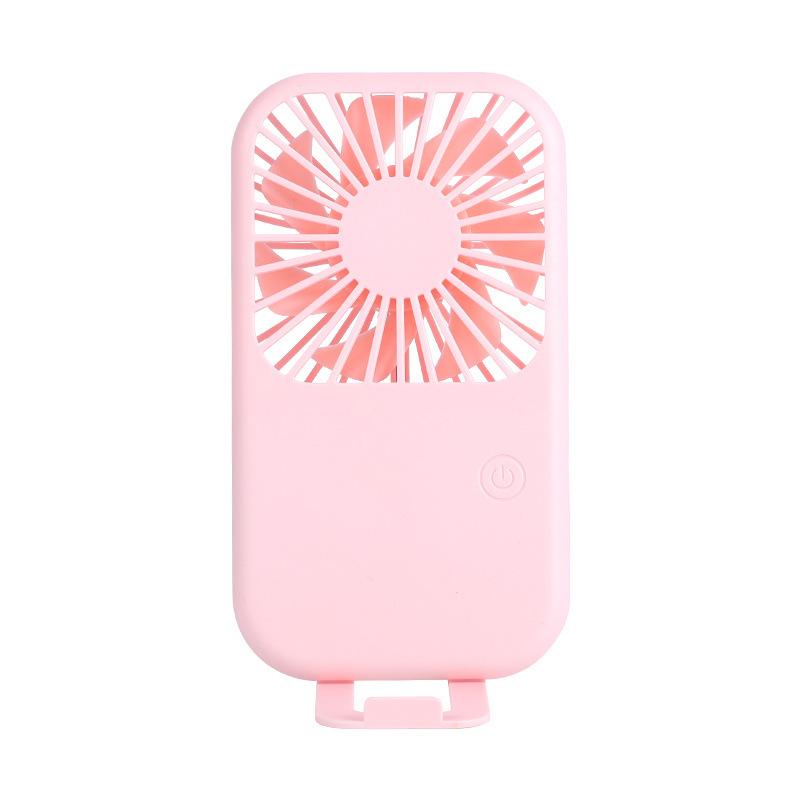 

2025 New Handheld Small Fan Mini Portable Pocket Small Fan USB Charging Model Summer Cooling Equipment рожевий