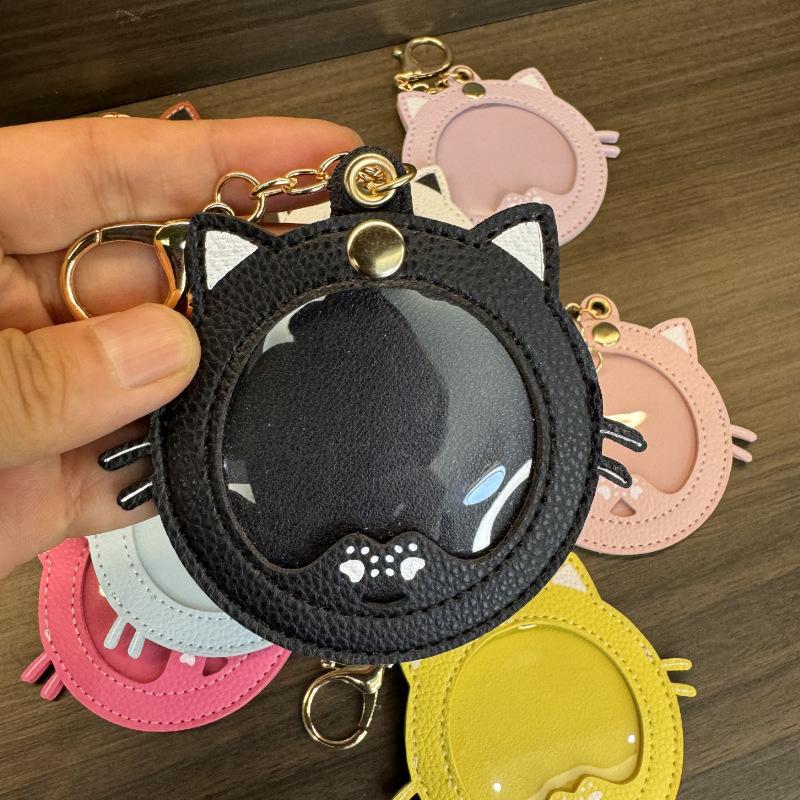 New Cat Shape Ita Bag Pins Badge Protector Case For 58Mm Anime Badges Decoration Bag Accessories Pin Case Birthday Gift
