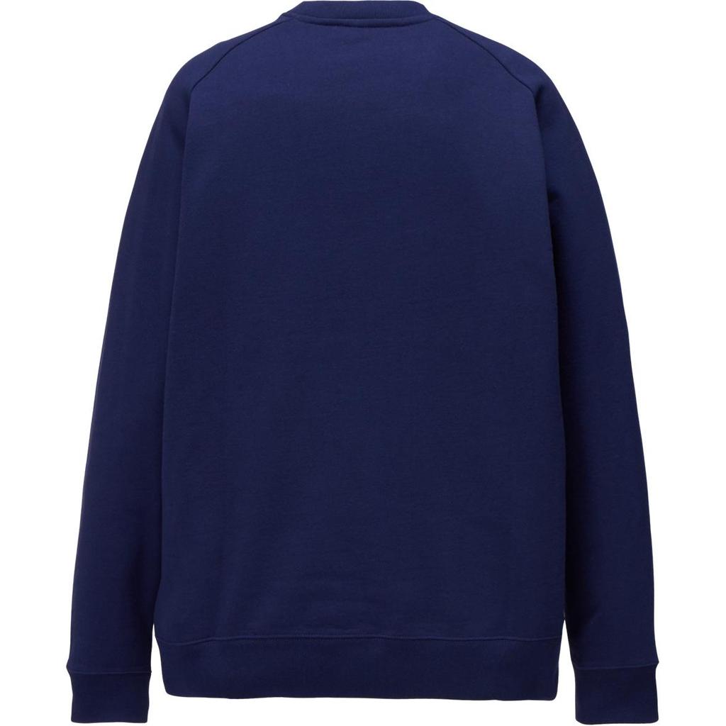 Onitsuka Tiger Letter Animal Pattern Loose Fit Round Neck Long Sleeve Sweatshirt Unisex sweatshirt Light-Navy-Blue 2183B410-400