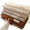 Temperament Solid Color Imitation Cashmere Scarf Women's Winter Versatile Warm Men's Coffee Color Scarf Versatile Shawl
