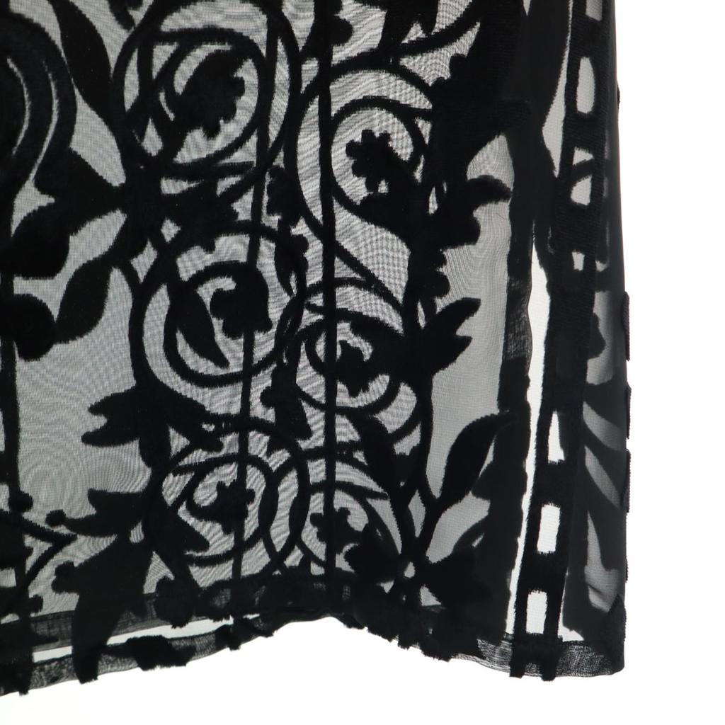 Givenchy 90s Made In Japan Old Overall Handle Long Sleeve See-through Long Cardigan Women Used