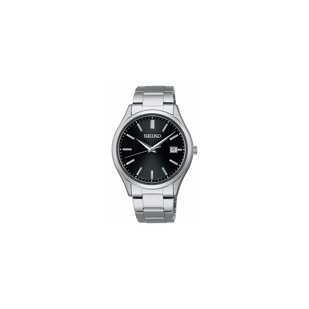 

Seiko Selection SBPX147 Мужские часы S Series на солнечной батарее Черный циферблат Нержавеющая сталь Календарь даты Парная модель