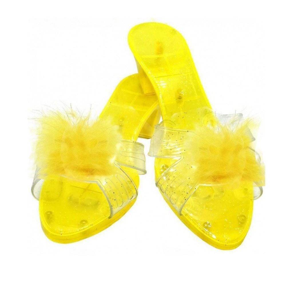 Nuovi Giochi Casa Gioco Scarpe di Cristallo Principessa per Palco Mascherata Occasione Speciale Decoratori Trucco Simulazione Bambini