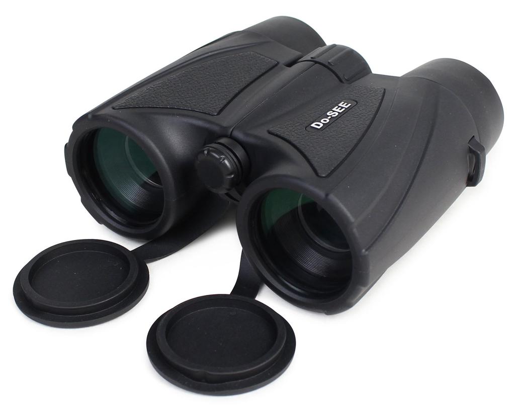 MIZAR SW-550 Binoculars, 5x Magnification, 25mm Aperture, Roof Prism, Wide Field of View, Black