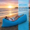 Aufblasbares Luftsofa Tragbar Schnell aufblasbar Wasserdicht Liege für Strand Camping Pool Reisen