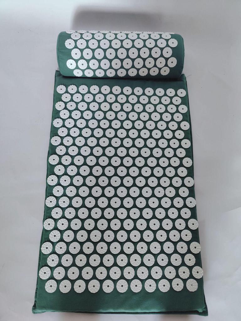Cross-border Acupuncture & Yoga Meridian Mat with Spiked Acupoint Stimulation for Massage & Physiotherapy