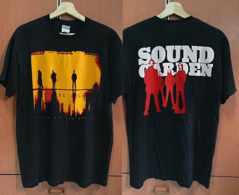 Soundgarden Down On The Upside Tour 2 Side Black Unisex T-shirt S-5XL WA0119 Unisex T-Shirt XXL