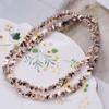4mm 130pcs High Quality Triangle Crystal Glass Beads Shiny Color Loose Beads For Jewelry Making DIY Earring Necklace