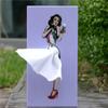Retro Classy Girl Tissue Box Craft Ornaments Tissue Boxes Gifts Children's Funny Tissue Case  Car