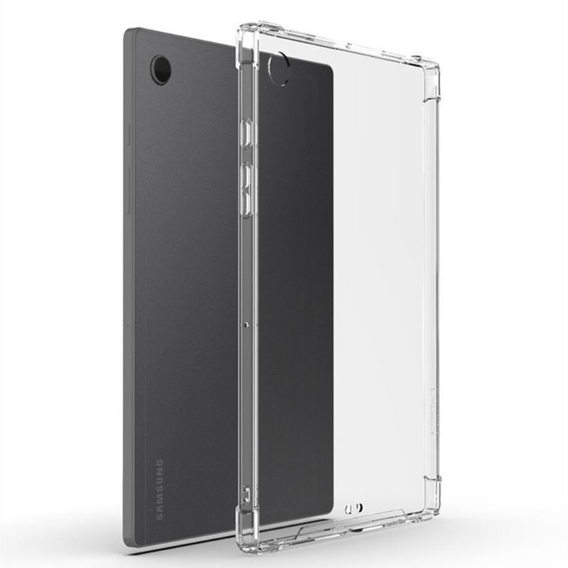 Clear Case for Samsung Galaxy Tab A8 10.5 Inch SM-X200 X205 2022 2021 Transparent TPU Cover Ultra-thin Protective Cover