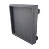 Movable Square Flower Pot Tray for Effortless Transportation of Heavy Planters