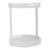 Rotating Spice   2 Tier Carbon Steel Multifunctional Round 360 degrees  Turntable Spice Rack for Kitchen Cosmetics